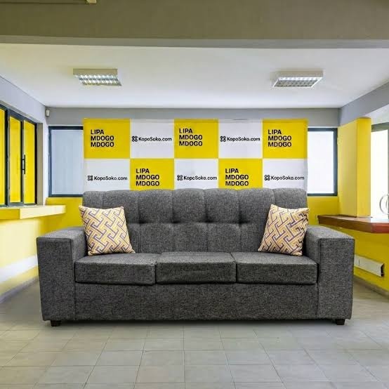 3-Seater Fabric Sofa